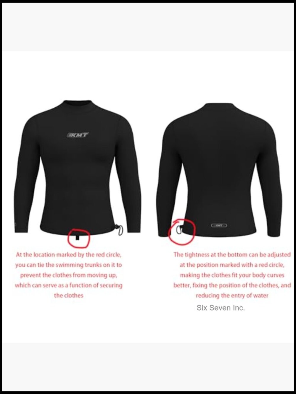 Long Sleeve 2mm Neoprene Wetsuit Top Zipperless - Picture 2 of 6
